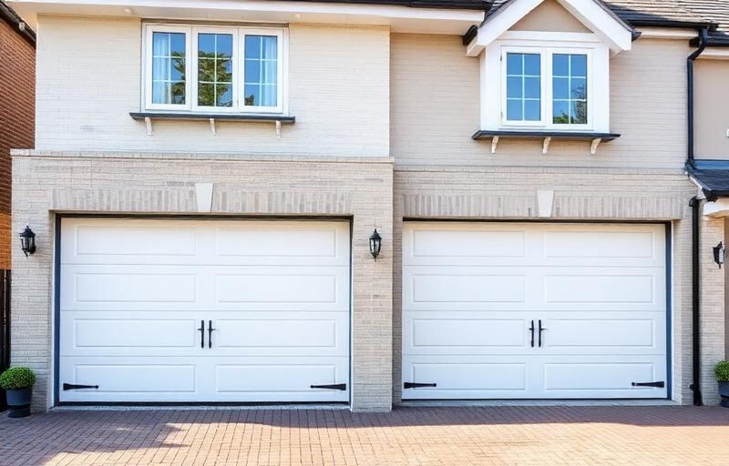 Combine Traditional Style with Modern Technology with Side Hinged Garage Doors